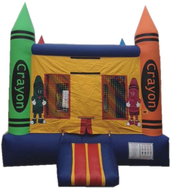 Crayon Bouncer Inflatable in Toronto, Mississauga, Brampton, Hamilton, Ottawa, Ontario