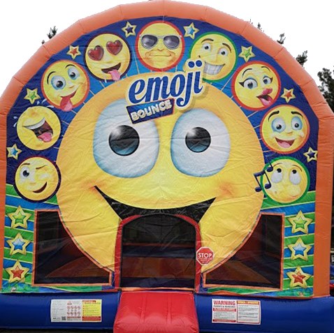 Emoji Bouncer Inflatable in Toronto, Mississauga, Brampton, Hamilton, Ottawa, Ontario