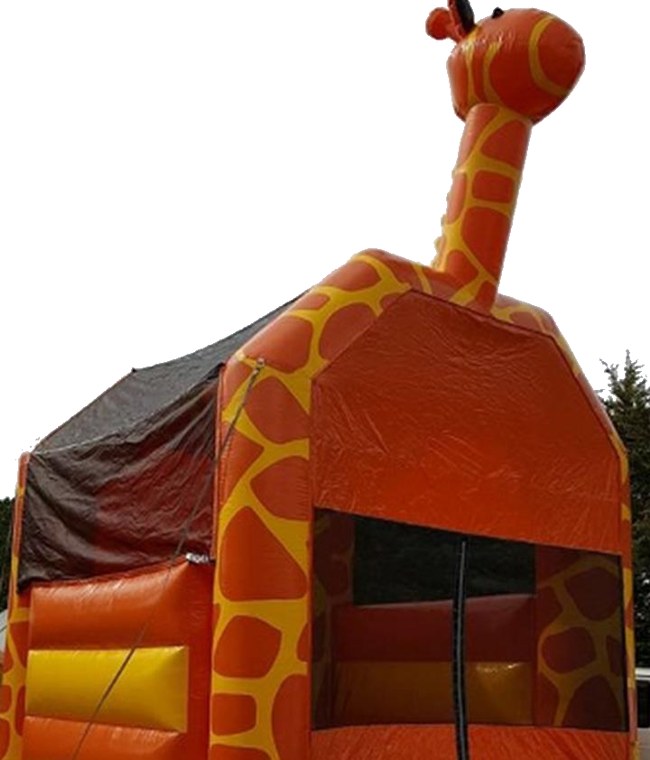 Giraffe Inflatable Bouncing Jumper in Toronto, Mississauga, Brampton, Hamilton, Ottawa, Ontario
