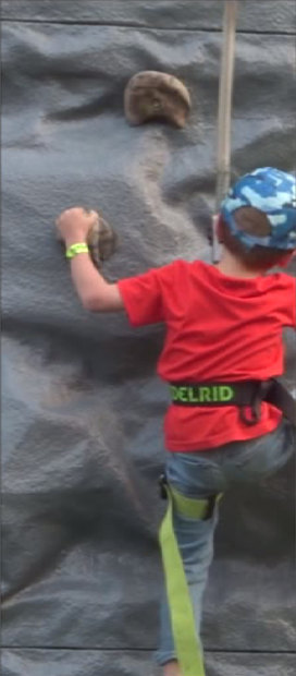 Hard Rock Climbing Wall - Safe, Mobile Challenge for All Ages